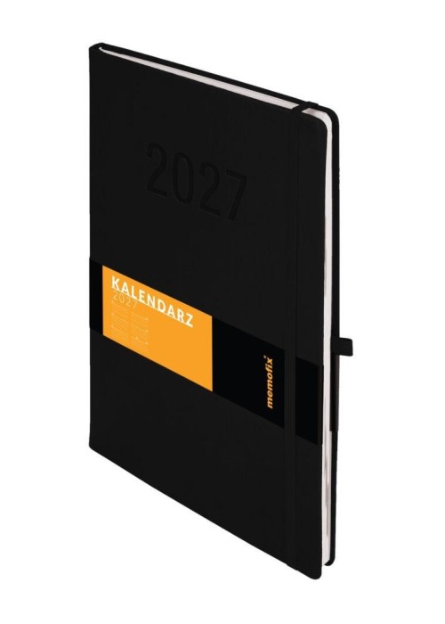 Kalendarz 2027 Memofix A4 TNS Czarny