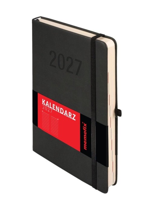 Kalendarz 2027 Memofix A5 DNS czarny