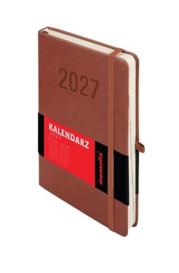 Kalendarz 2027 Memofix A5 DNS mocha mousse