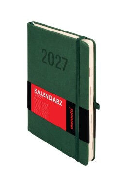 Kalendarz 2027 Memofix A5 DNS zielony