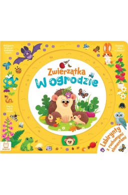Zwierzątka w ogrodzie. Labirynty z ruchomymi el.