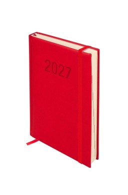 Kalendarz 2027 Colorfix-bis A5 DNS czerwony
