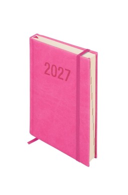 Kalendarz 2027 Colorfix-bis A5 DNS amarantowy