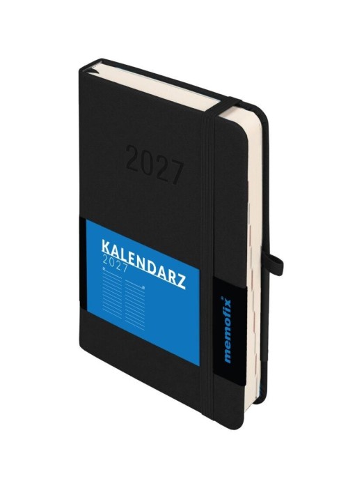 Kalendarz 2027 Memofix B6 DNS czarny