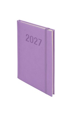 Kalendarz 2027 Colorfix-bis A5 TDW liliowy