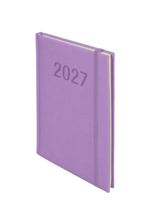 Kalendarz 2027 Colorfix-bis A5 TDW liliowy