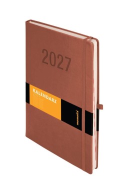 Kalendarz 2027 Memofix A4 DNS mocha mousse