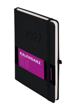 Kalendarz 2027 Memofix B5 TDW czarny
