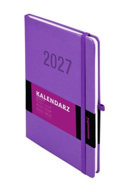 Kalendarz 2027 Memofix B5 TDW fioletowy