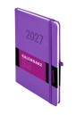 Kalendarz 2027 Memofix B5 TDW fioletowy