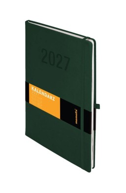 Kalendarz 2027 Memofix A4 TNS zielony