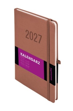 Kalendarz 2027 Memofix B5 TDW mocha mousse