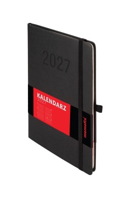 Kalendarz 2027 Memofix A5 TDW czarny