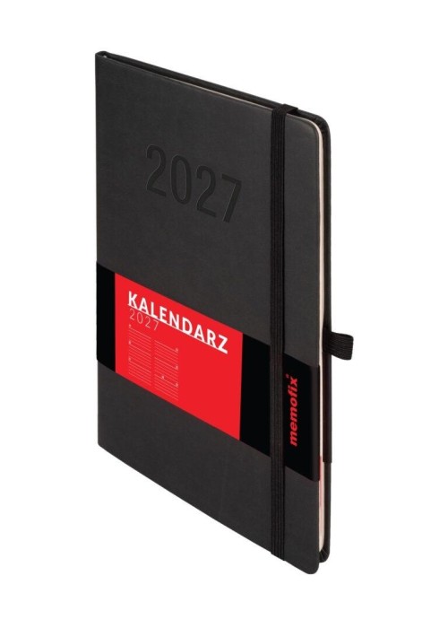 Kalendarz 2027 Memofix A5 TDW czarny