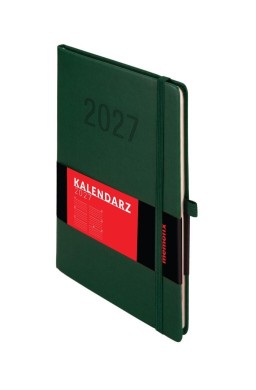 Kalendarz 2027 Memofix A5 TDW zielony