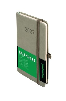 Kalendarz 2027 Memofix A6 TDW oliwkowy