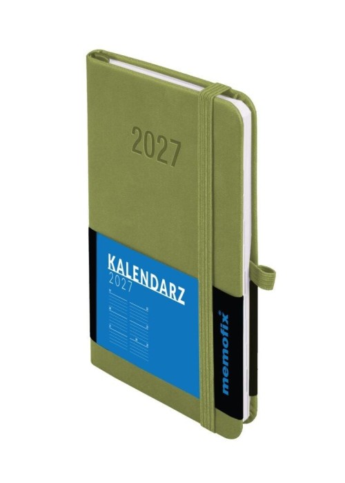 Kalendarz 2027 Memofix B6 TDW j. zielony