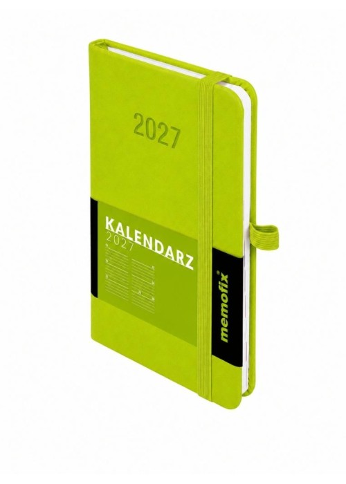 Kalendarz 2027 Memofix A6 TDW limonkowy