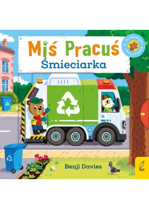 Miś Pracuś. Śmieciarka