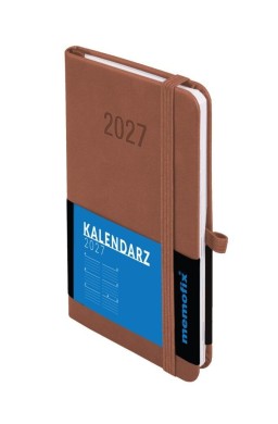Kalendarz 2027 Memofix B6 TDW mocha mousse