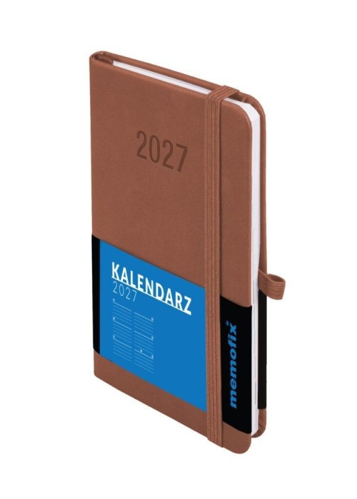 Kalendarz 2027 Memofix B6 TDW mocha mousse