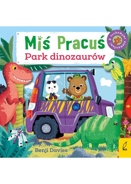 Miś Pracuś. Park dinozaurów