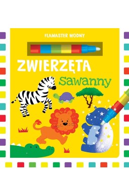 Flamaster wodny. Zwierzęta sawanny