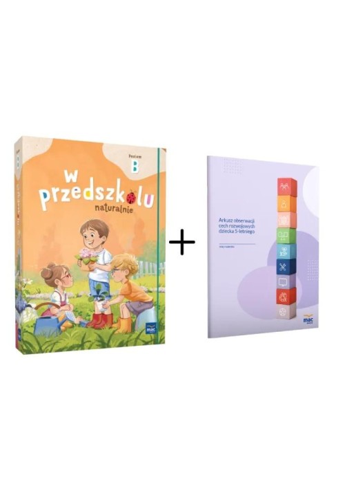 Superpakiet W przedszkolu naturalnie. Poziom B +..