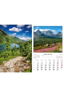 Kalendarz 2027 ścienny Tatry