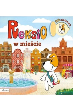 Reksio w mieście. Książka z okienkami