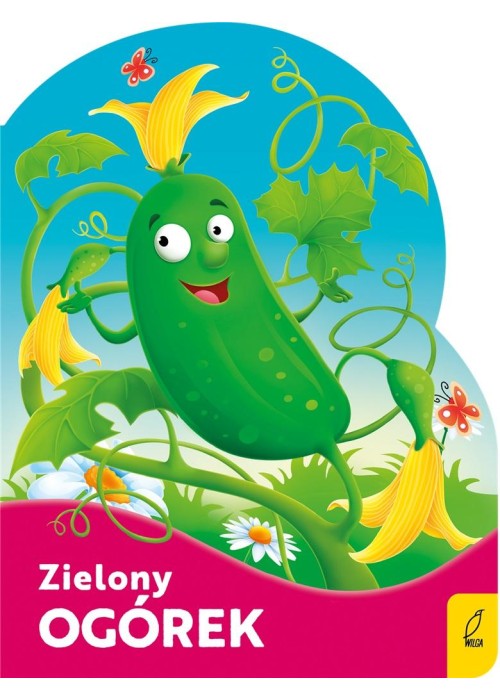 Zielony ogórek. Wykrojnik