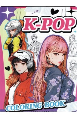Kolorowanka Kpop A4