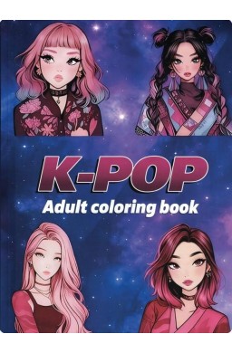 Kolorowanka Kpop A4