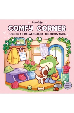 Comfy Corner. Urocza i relaksująca kolorowanka