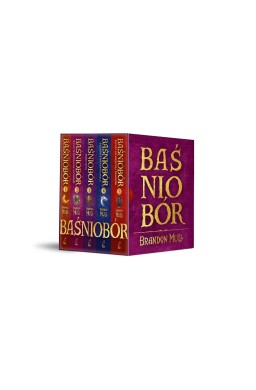 Pakiet: Baśniobór T.1-5 (barwione brzegi)
