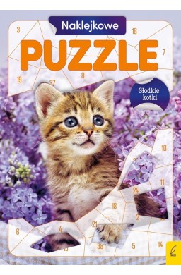 Naklejkowe puzzle. Słodkie kotki