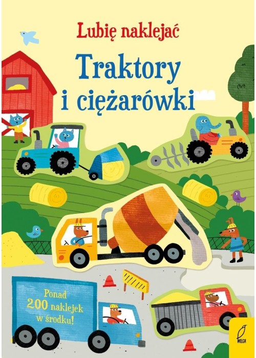 Lubię naklejać. Traktory i ciężarówki