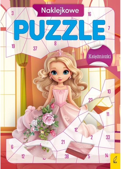 Naklejkowe puzzle. Księżniczki