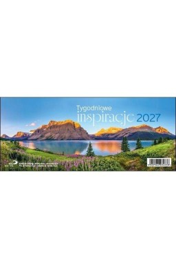 Kalendarz 2027 biurkowy - Tygodniowe inspiracje