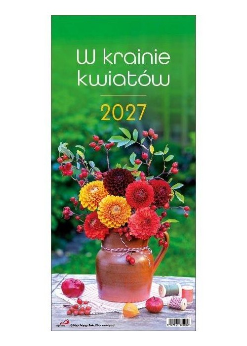 Kalendarz 2027 - W krainie kwiatów