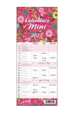 Kalendarz 2027 - Rodzinny mini