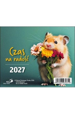 Kalendarz 2027 biurkowy - Czas na radość