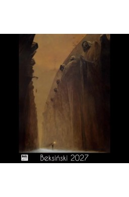 Kalendarz 2027 Beksiński A4 wzór 4