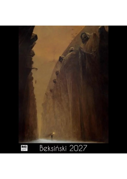 Kalendarz 2027 Beksiński A4 wzór 4