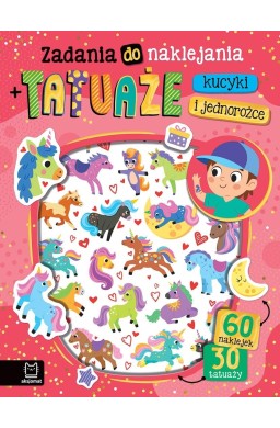 Zadania do naklejania Kucyki i jednorożce +tatuaże