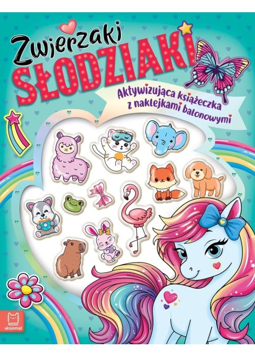 Zwierzaki słodziaki - książeczka z naklejkami
