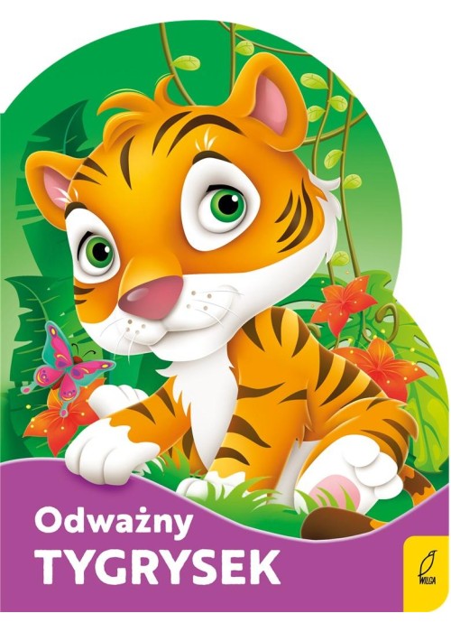 Wykrojnik. Odważny tygrysek