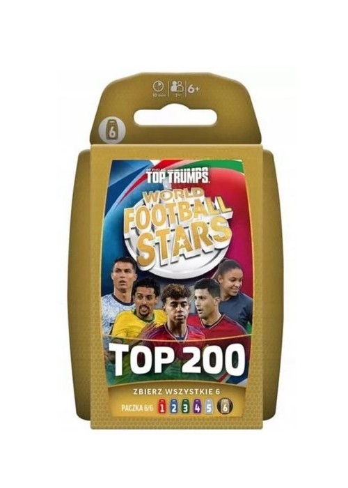 Top Trumps World Football StarsTOP 200 - 6