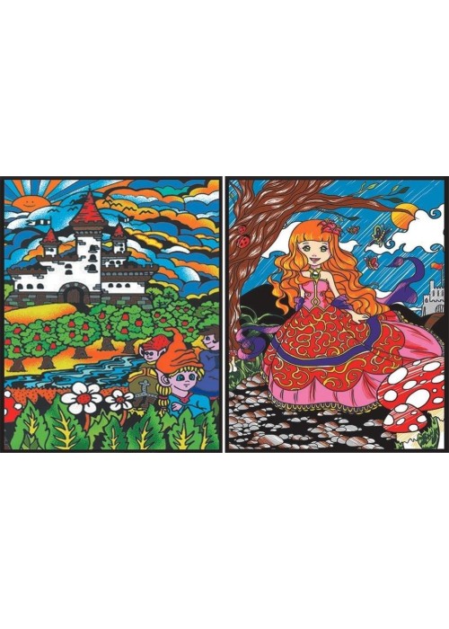 Folder teczka COLORVELVET Księżniczka