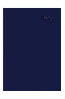 Kalendarz 2027 dzienny A5 basic granat TOP2000